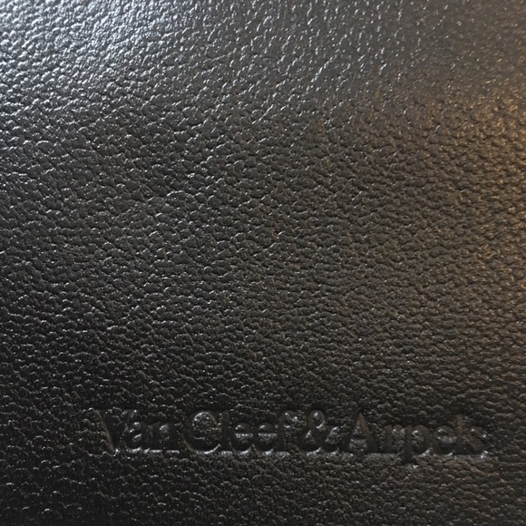 🆕Van Cleef & Arpels Leather Wallet Money Clip - Picture 6 of 8